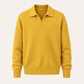 Malero Wool Polo Knit Yellow