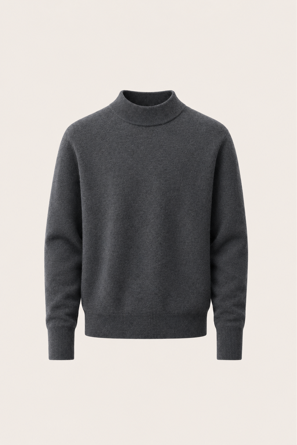Arelio Mock Neck Charcoal