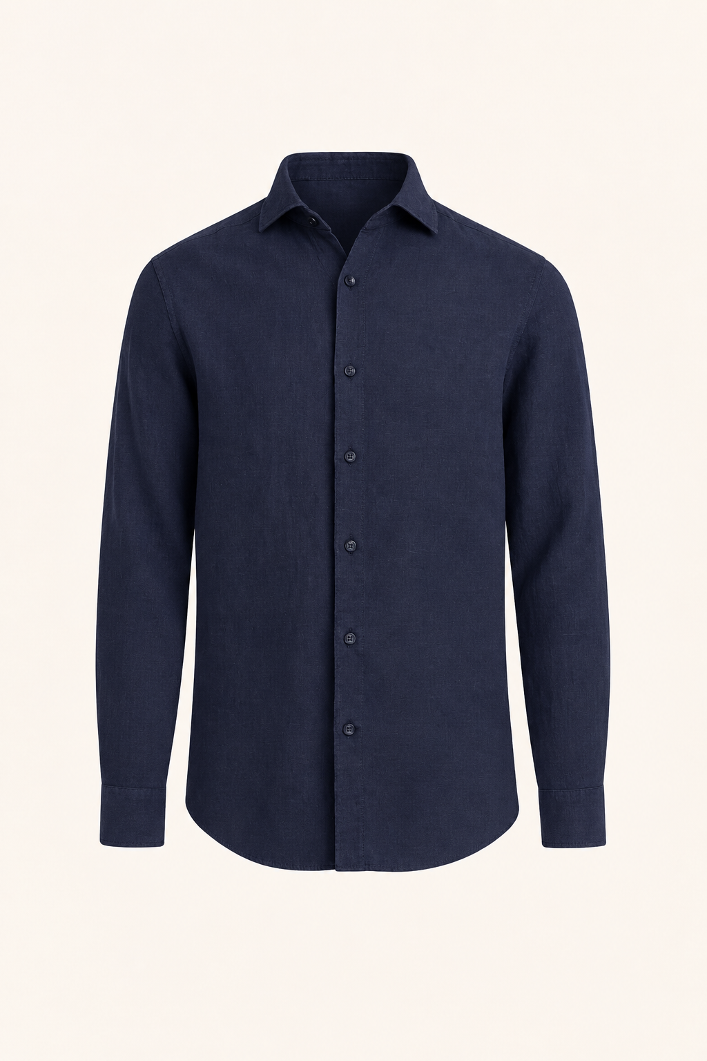Avari Linen Shirt Navy