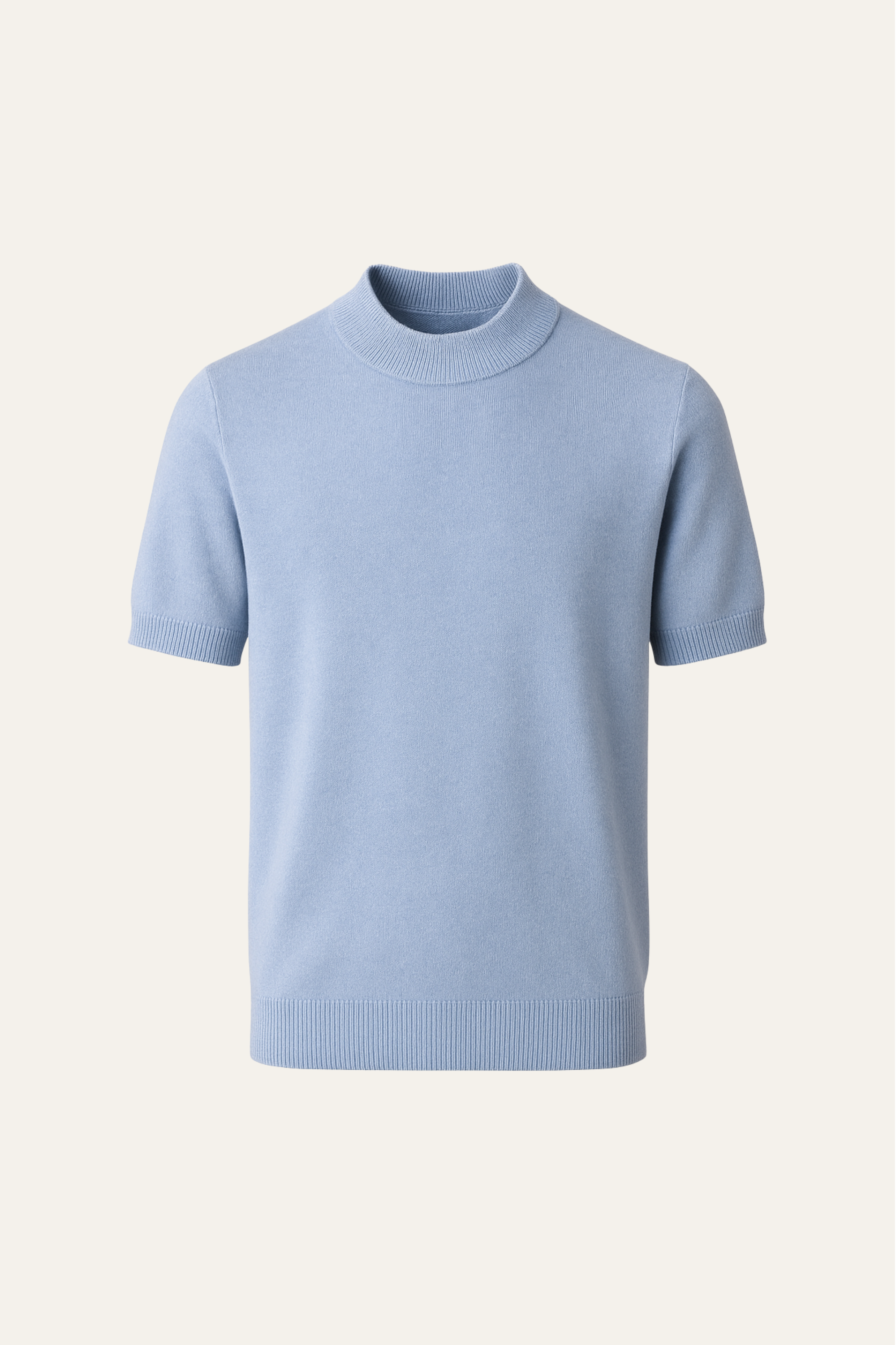 Aurelo Cashmere T-Shirt Light Blue