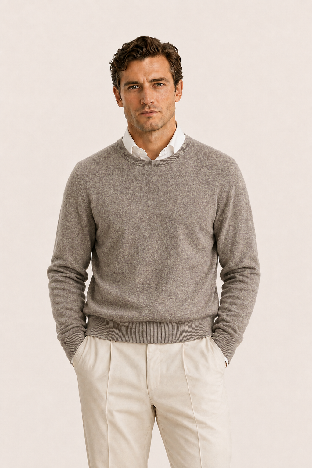 Averin Pullover Taupe