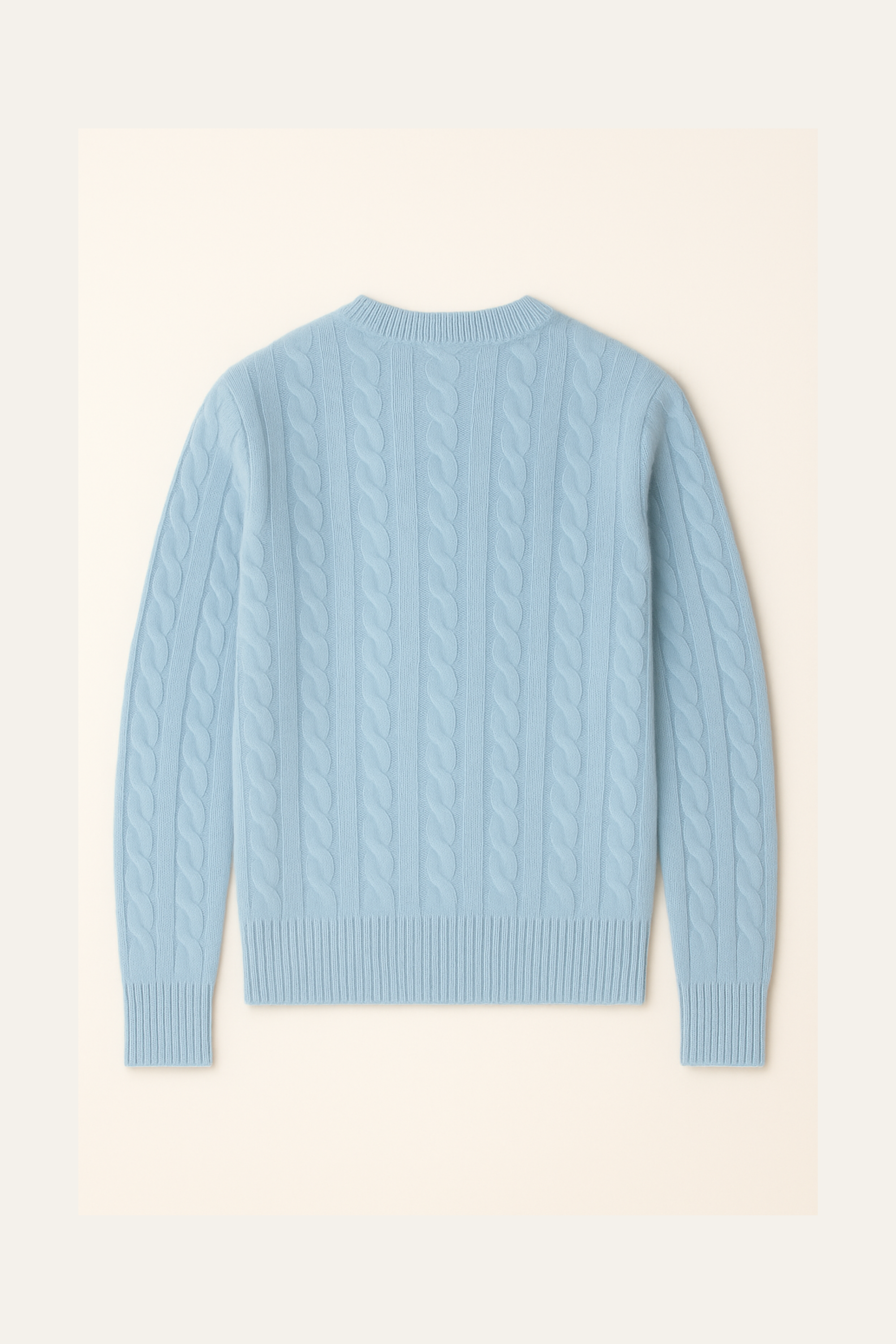 Velaro Cashmere Knit Light Blue