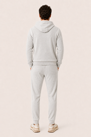 Ladore Cashmere Hooded Set Grey