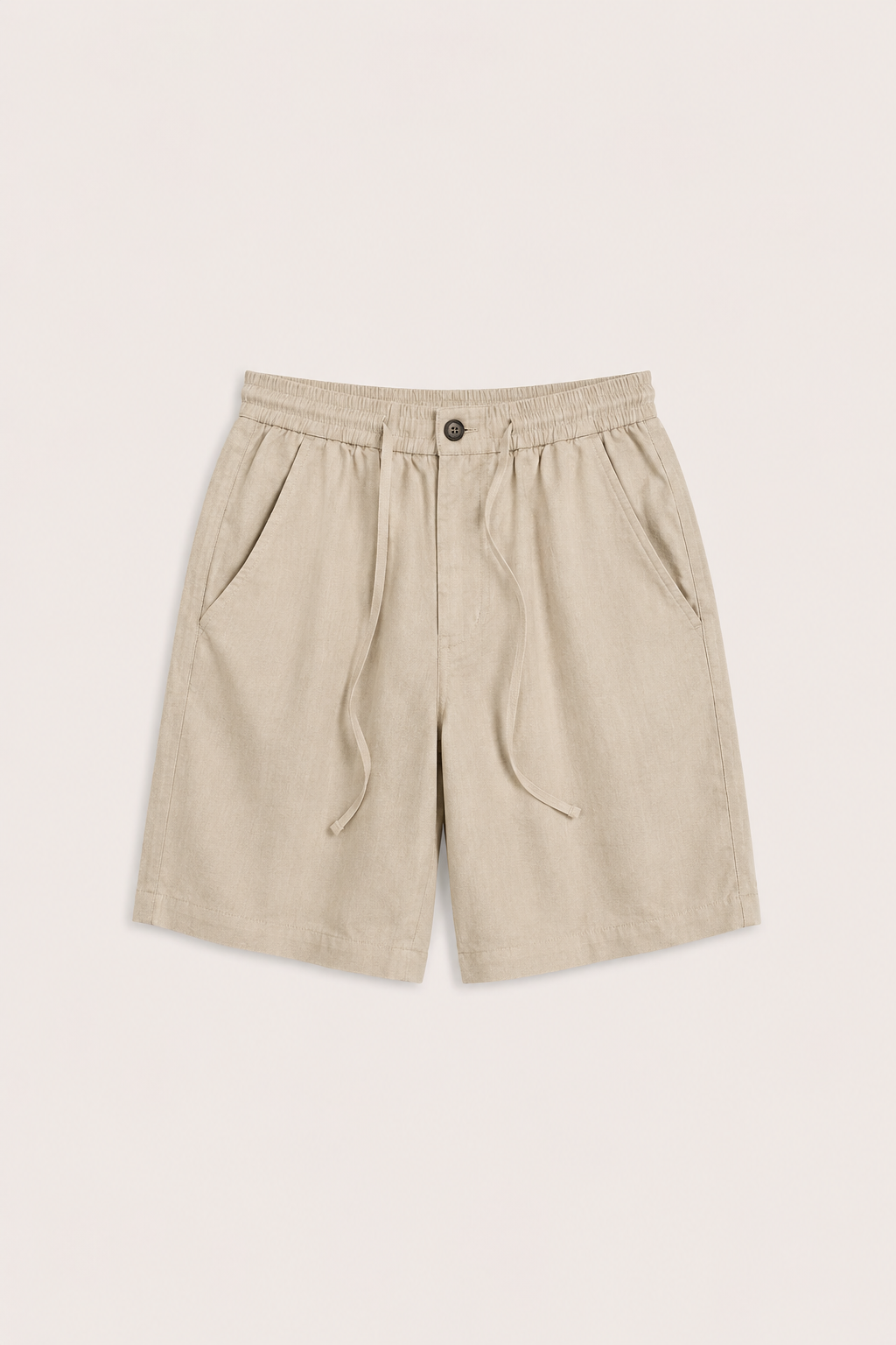 Levano Linen Short Beige