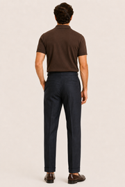 Laveno Linen Trousers Black