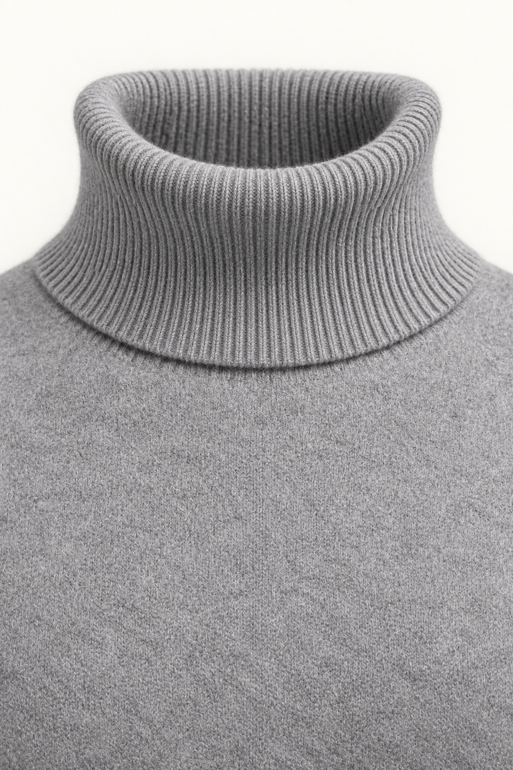 Paravi Wool Turtleneck Light Grey