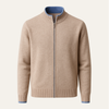 Neviro Zip Cardigan Beige