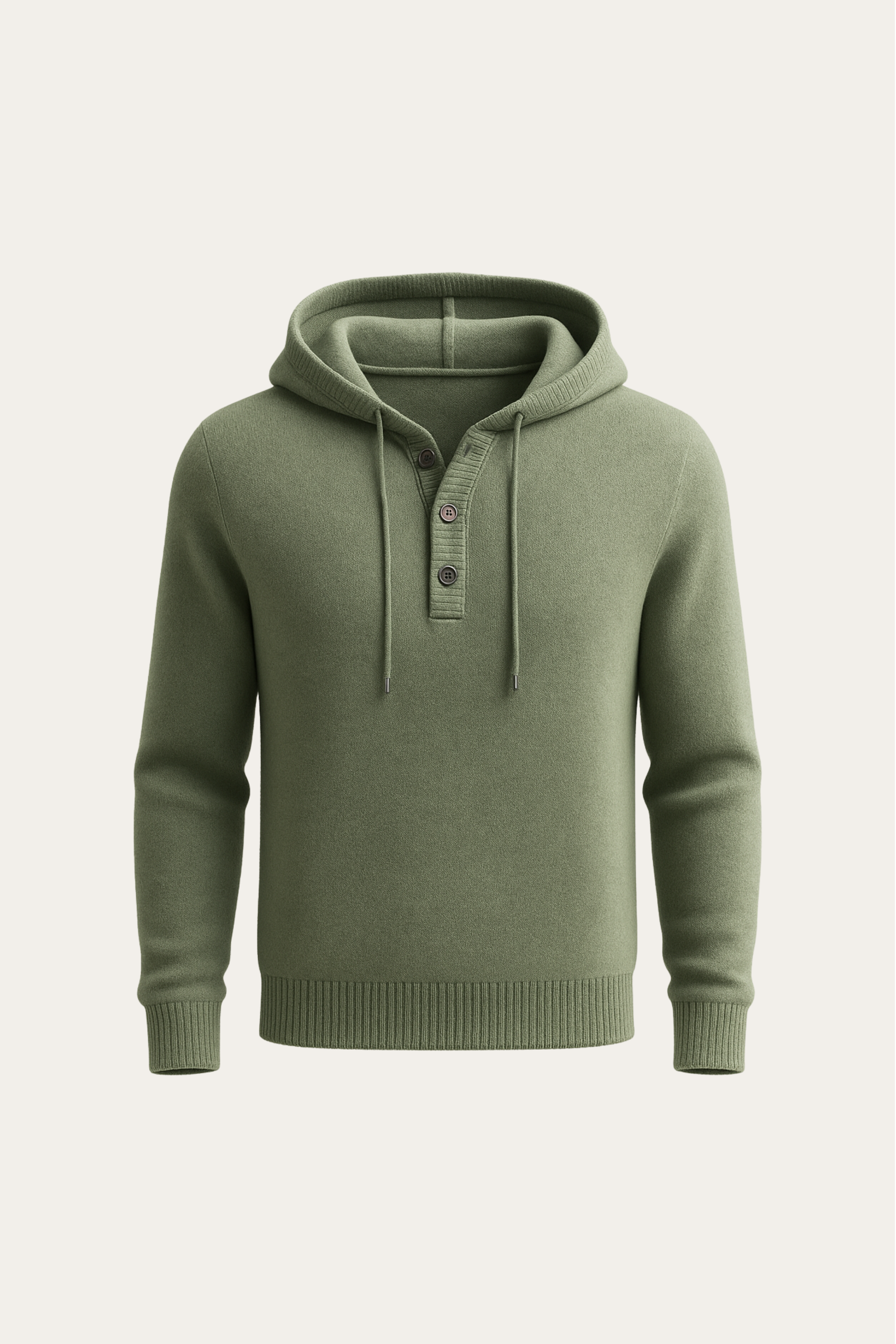 Avaro Hooded Knit Sage Green
