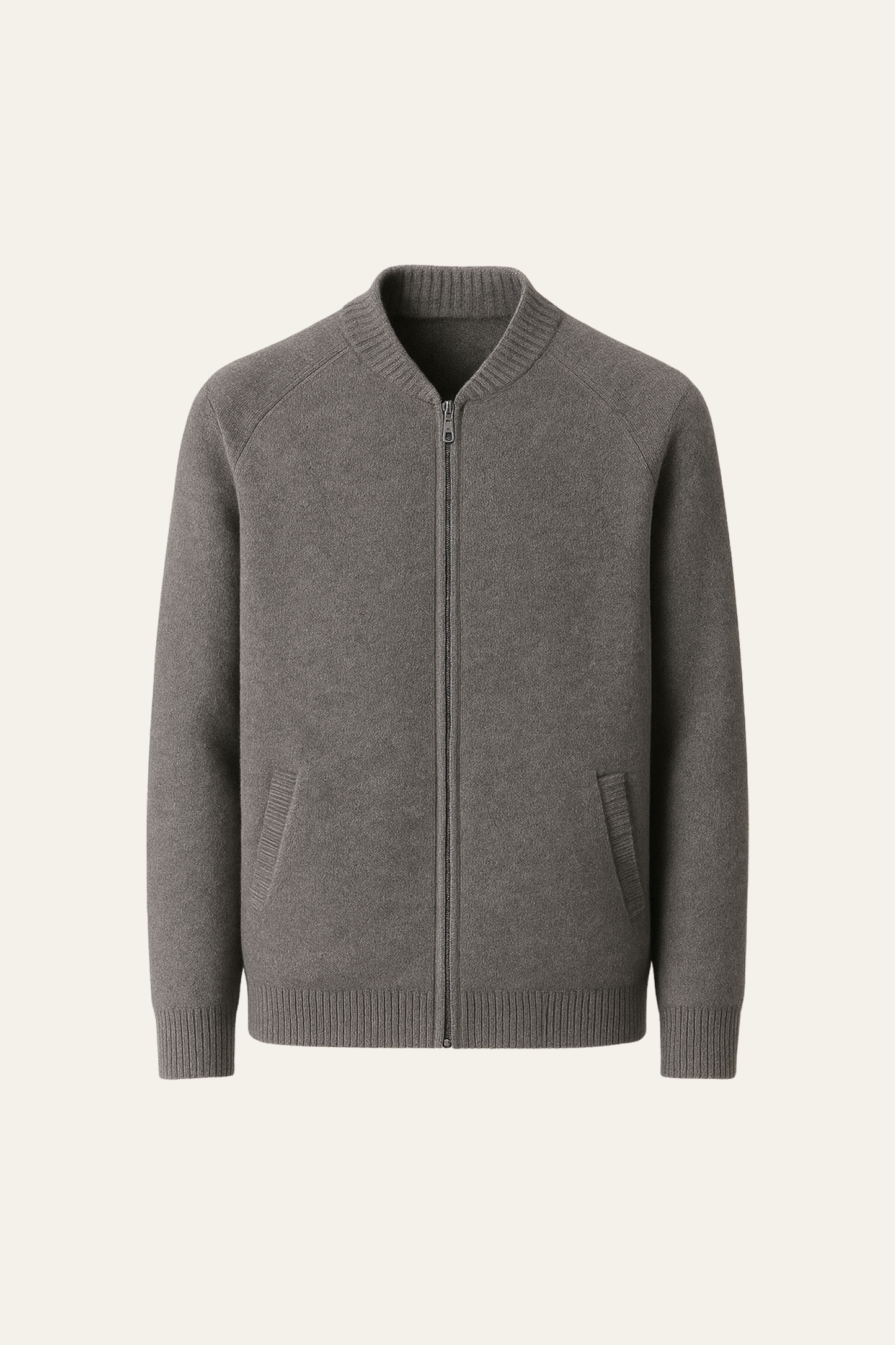 Varenu Merino Cardigan Grey