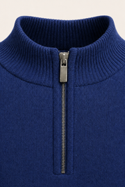 Calero Australian Wool Quarter-Zip Navy