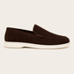 Bavaro Suede Loafers Brown