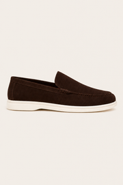 Bavaro Suede Loafers Brown