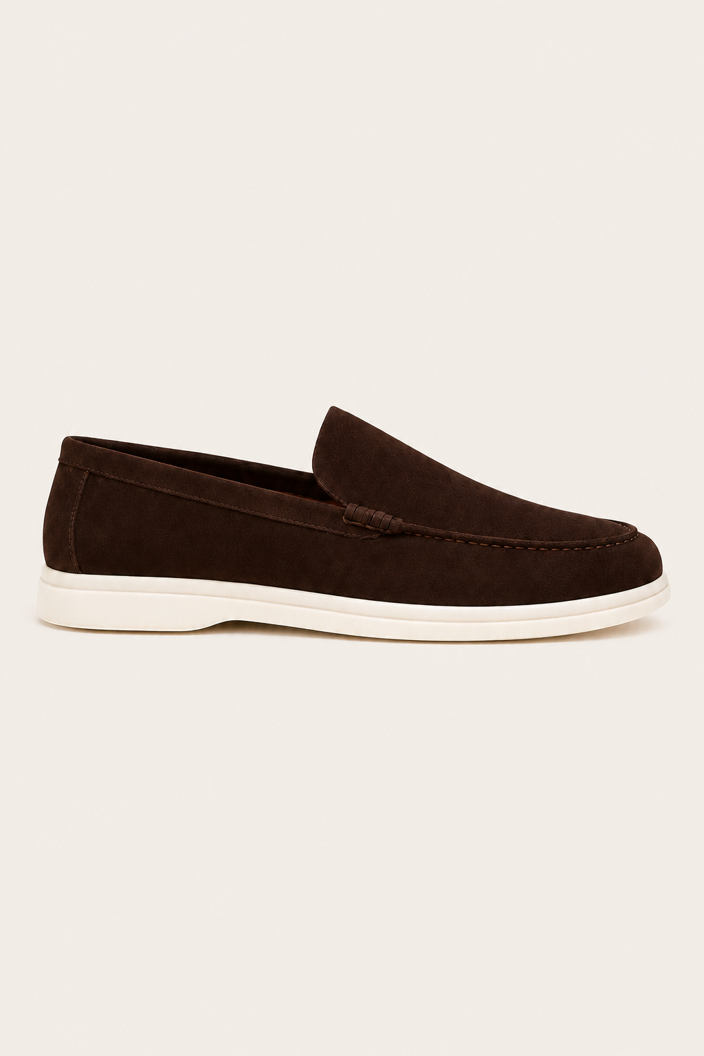 Bavaro Suede Loafers Brown