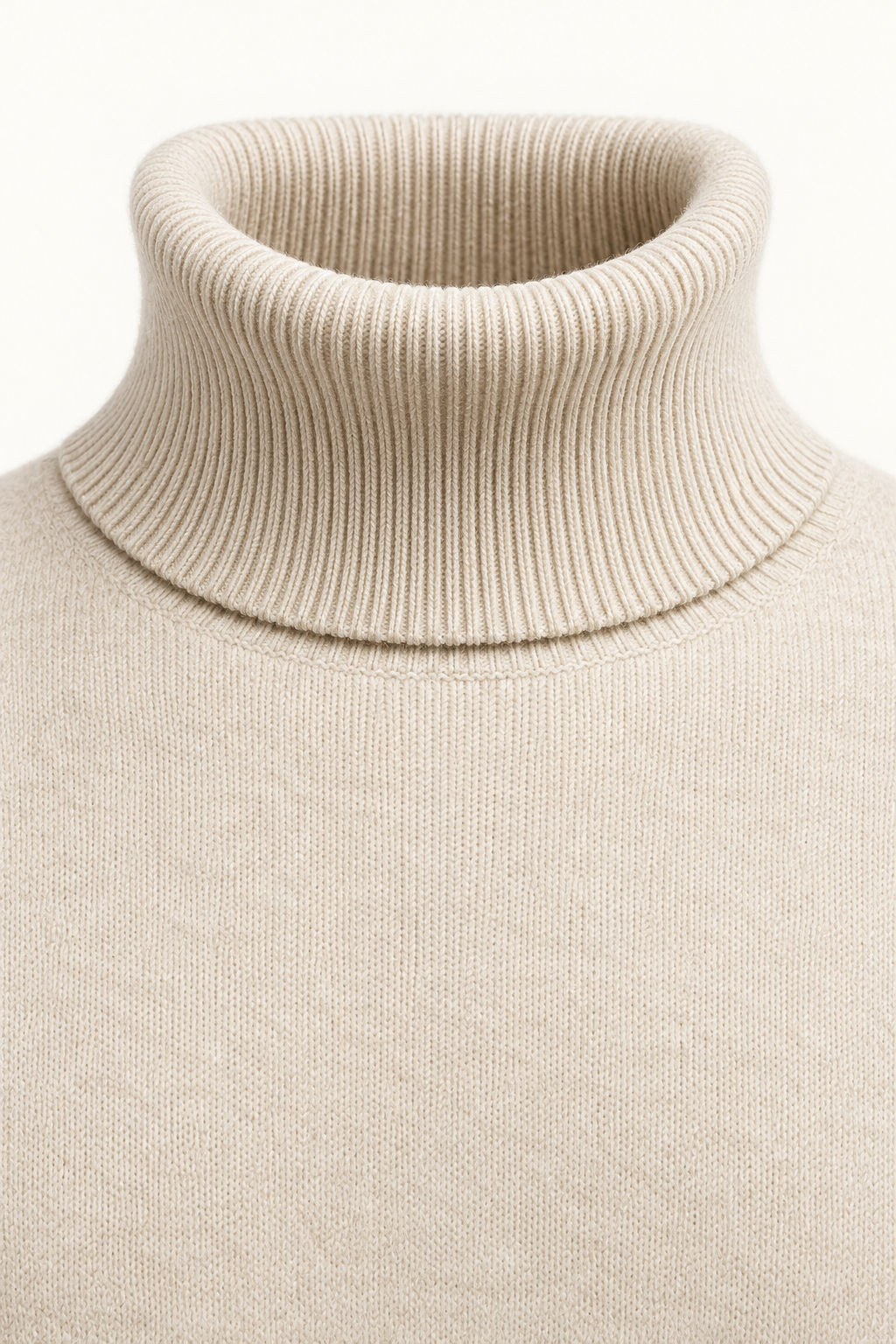 Paravi Wool Turtleneck Ivory