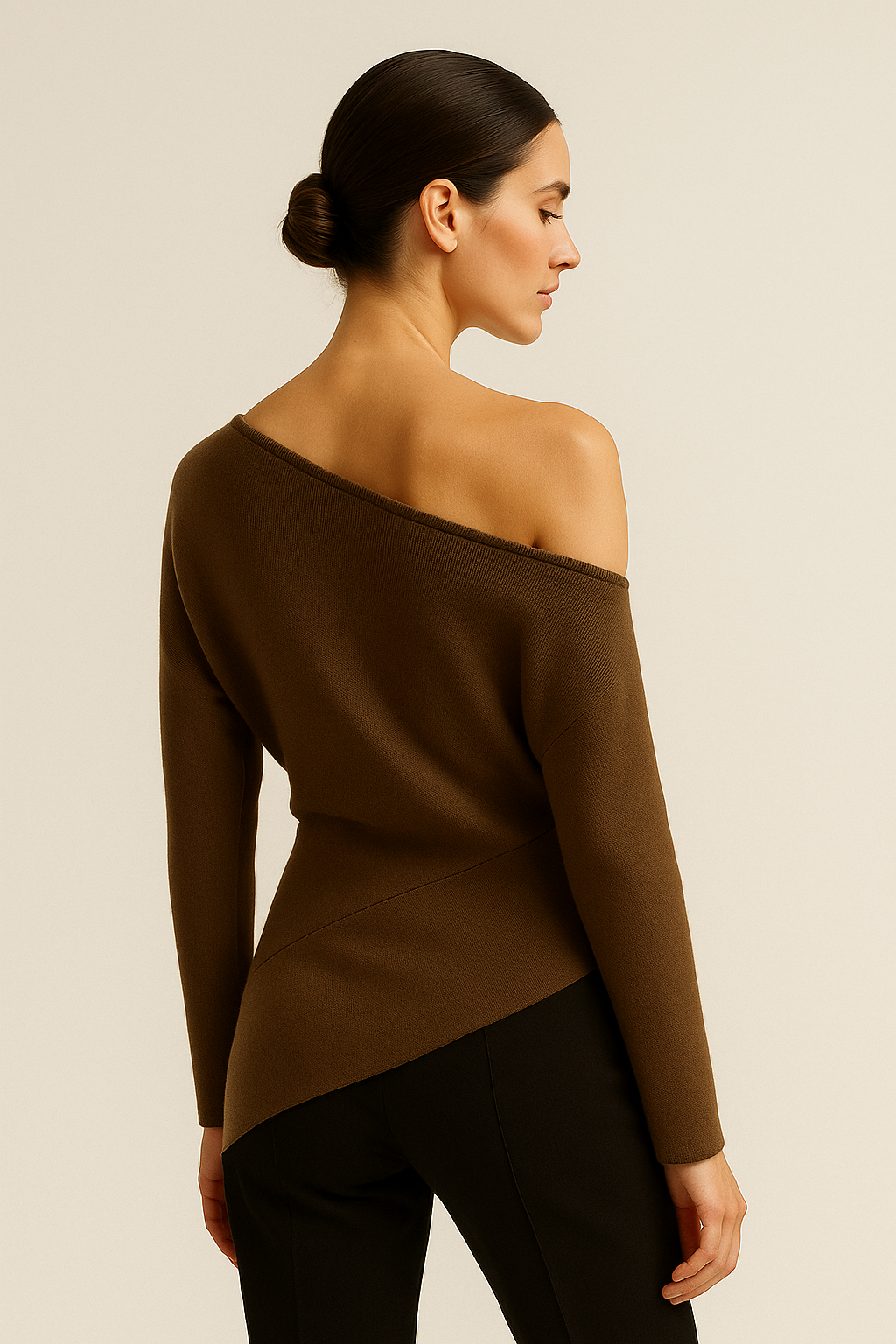 Scala Sculpted Knit Brown