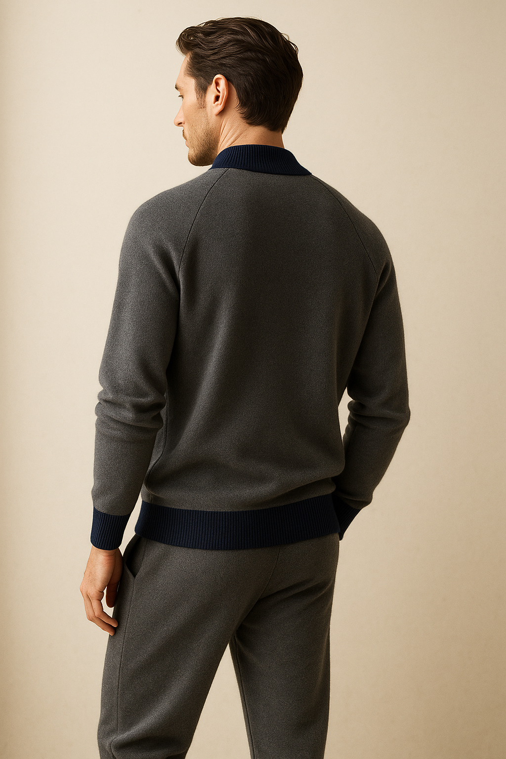 Ladore Cashmere Lounge Set Navy