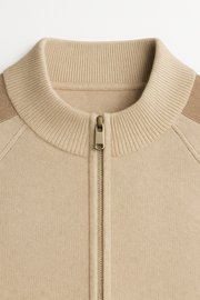 Ladore Cashmere Zip Set Beige / Khaki