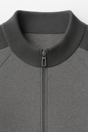 Ladore Cashmere Zip Set Grey / Dark Grey
