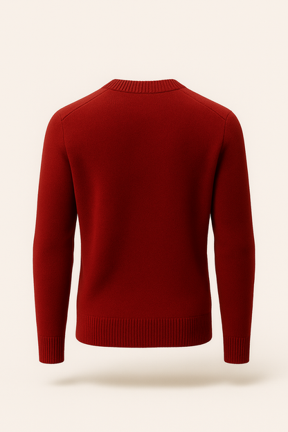 Averin Cashmere Knit Burgundy