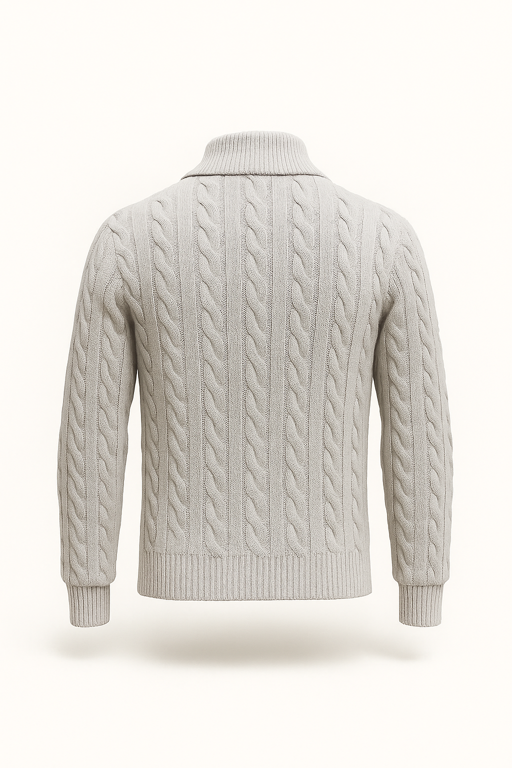 Tilano Cable Knit Grey
