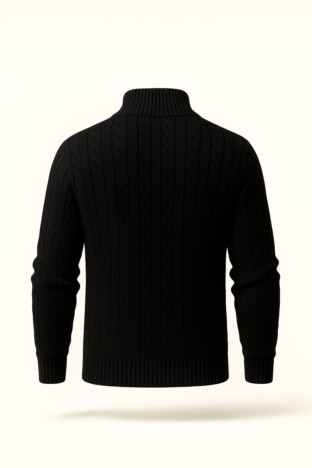 Tilano Cable Knit Black