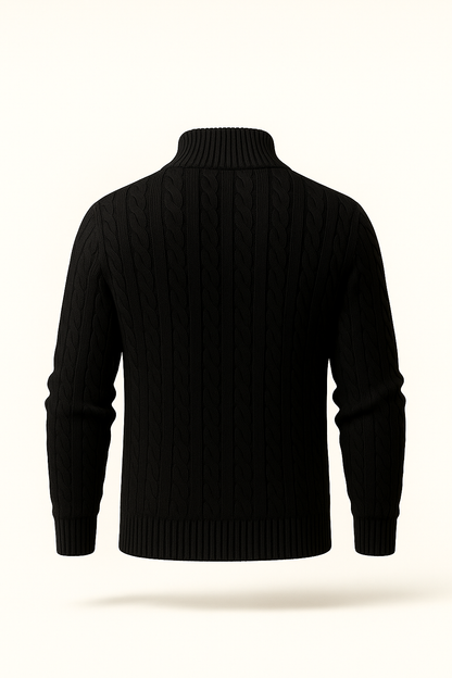 Tilano Cable Knit Black
