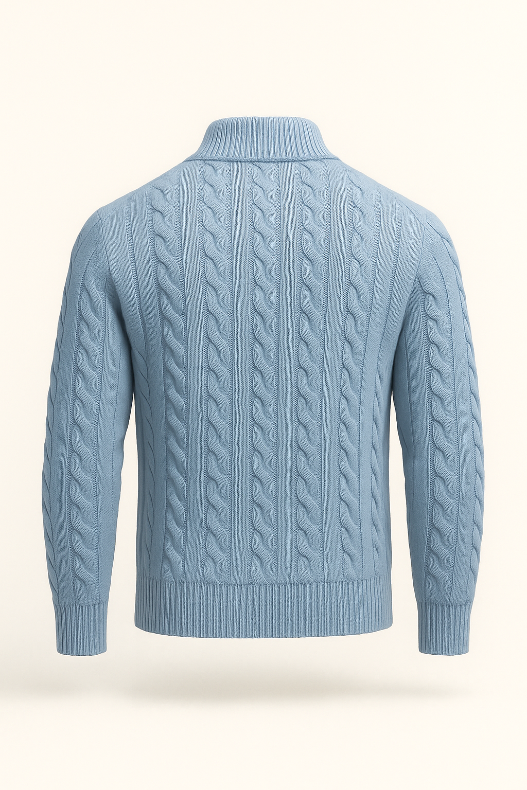 Tilano Cable Knit Light Blue