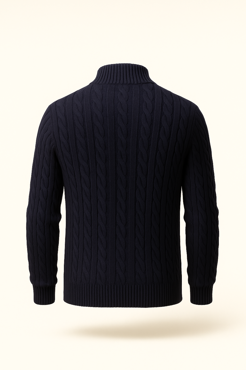 Tilano Cable Knit Navy