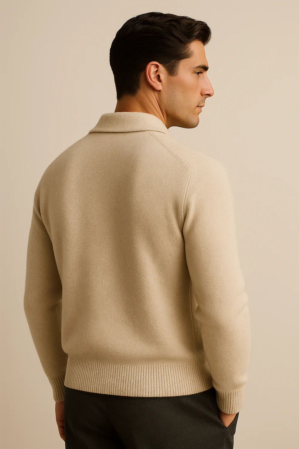 Silavo Cashmere Cardigan Ivory