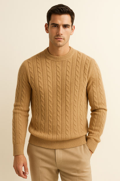 Velaro Cashmere Knit Camel