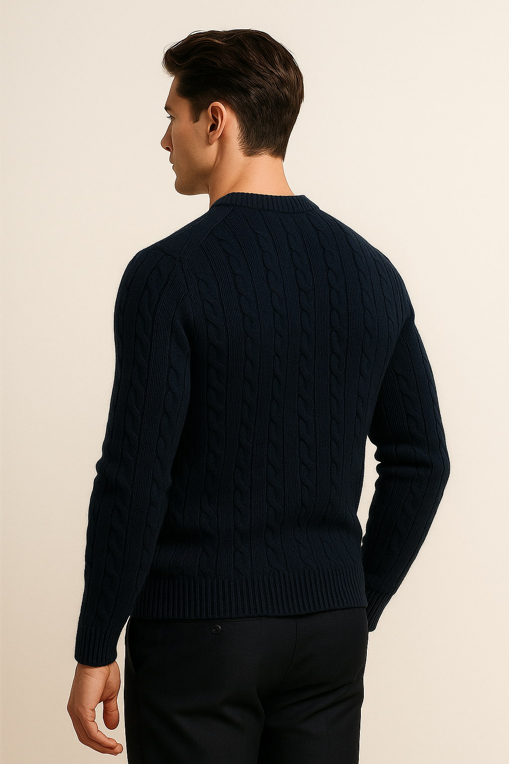 Velaro Cashmere Knit Navy