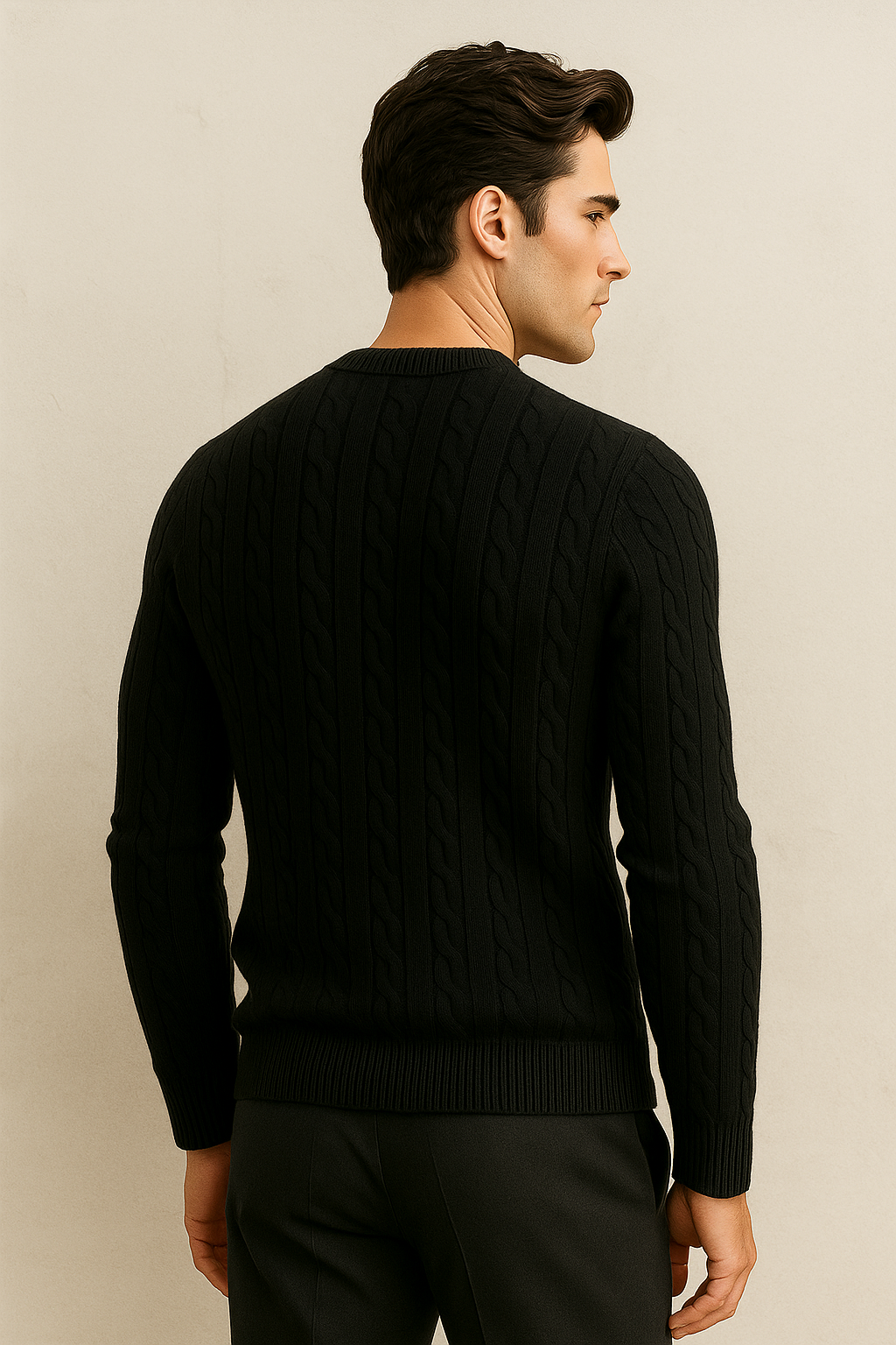 Velaro Cashmere Knit Black