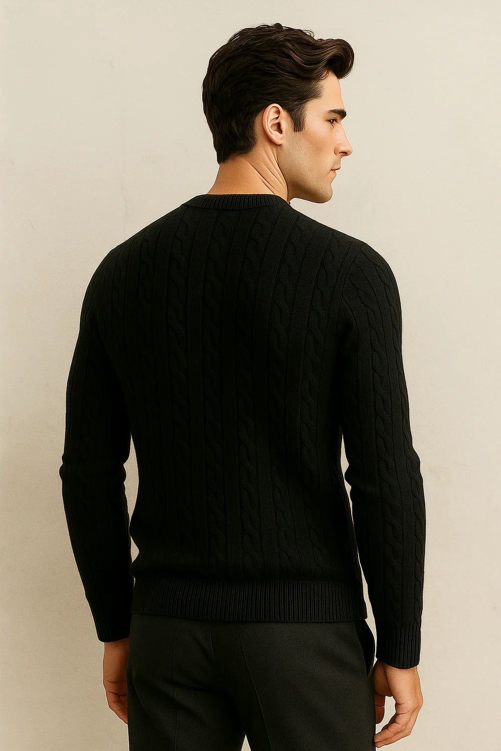 Velaro Cashmere Knit Black