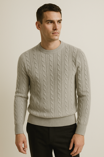 Velaro Cashmere Knit Grey