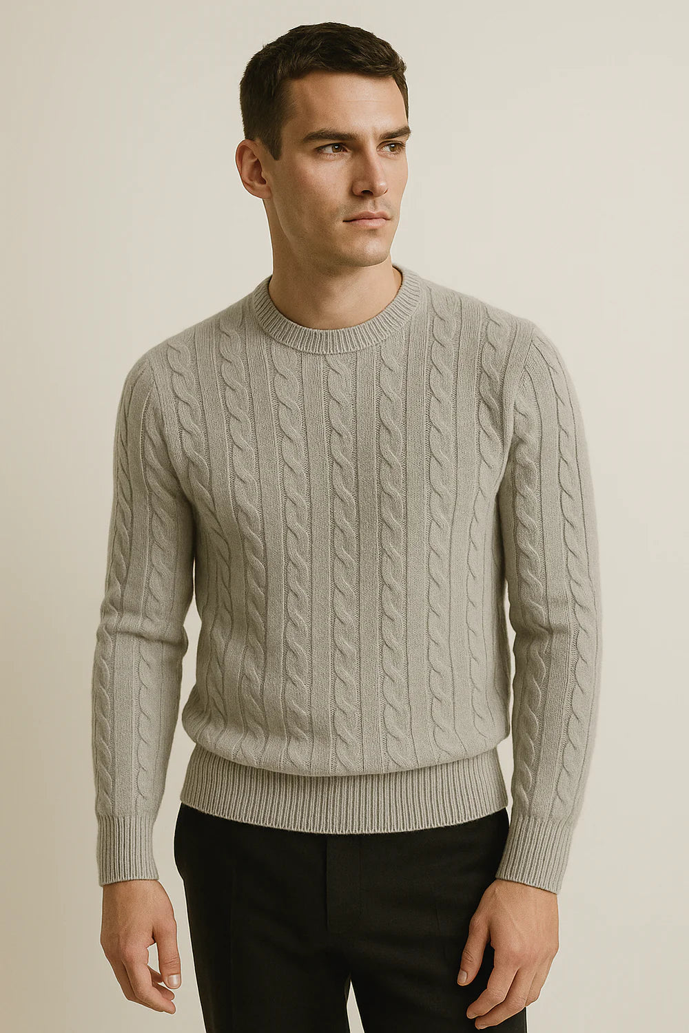Velaro Cashmere Knit Grey