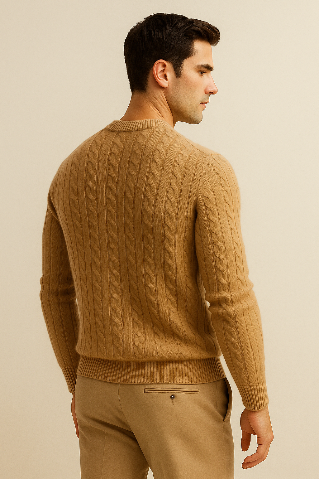 Velaro Cashmere Knit Camel