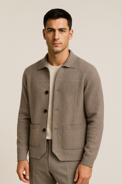 Ferilo Cashmere Cardigan Grey