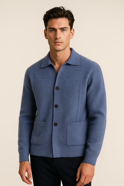 Ferilo Cashmere Cardigan Blue