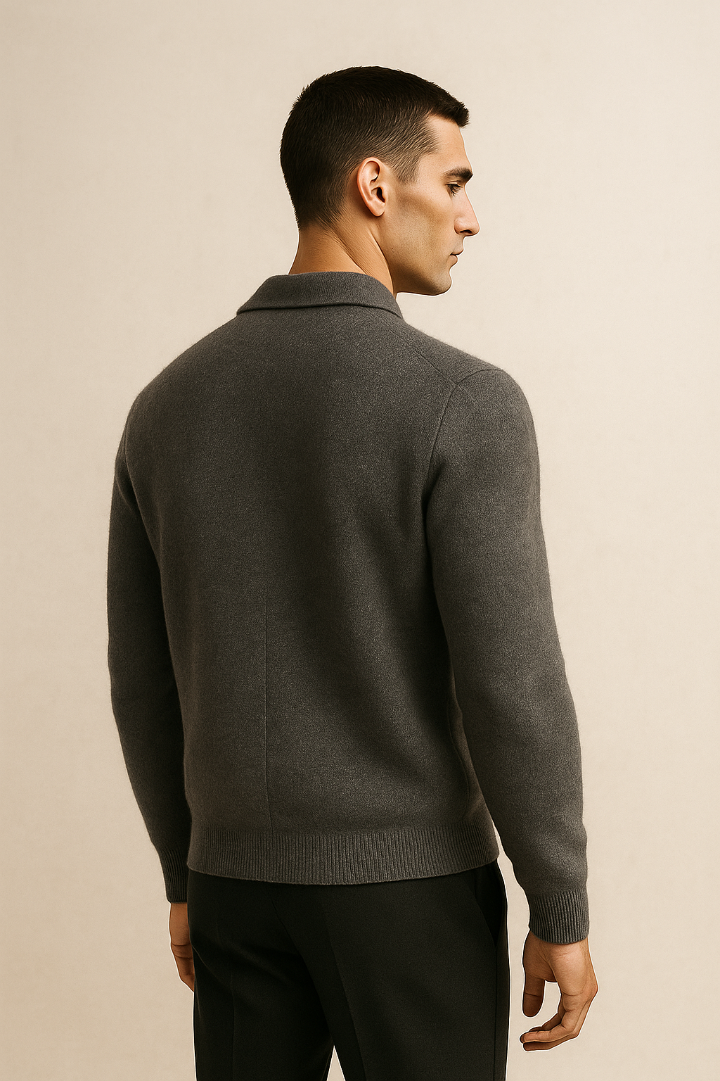 Ferilo Cashmere Cardigan Graphite