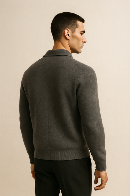 Ferilo Cashmere Cardigan Graphite