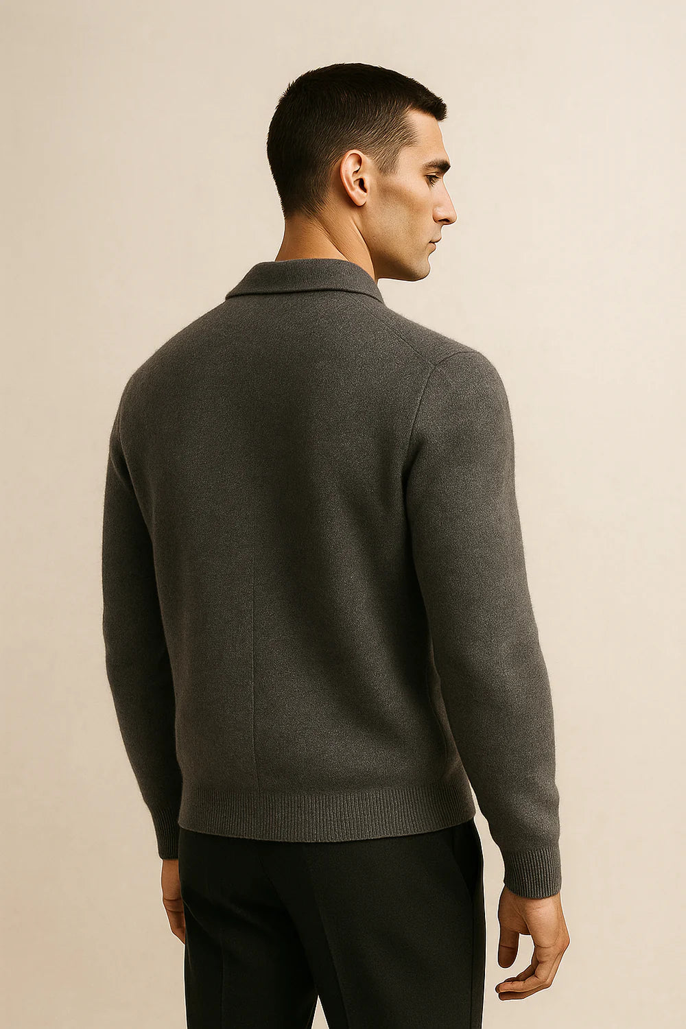 Ferilo Cashmere Cardigan Graphite