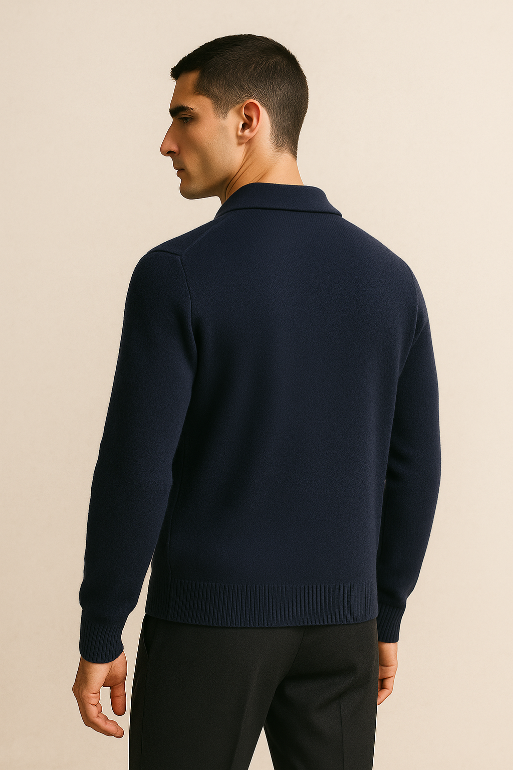 Ferilo Cashmere Cardigan Navy