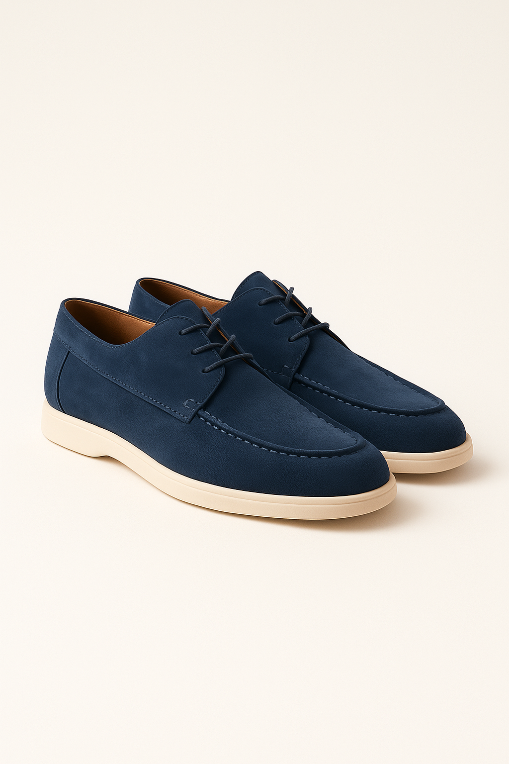 Ladore Suede Lace Shoes Navy