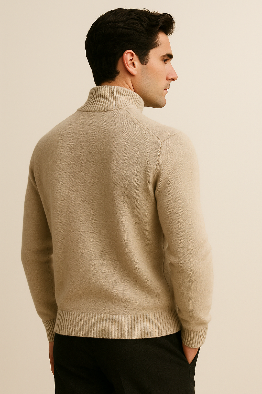 Javino Cashmere Cardigan Sand