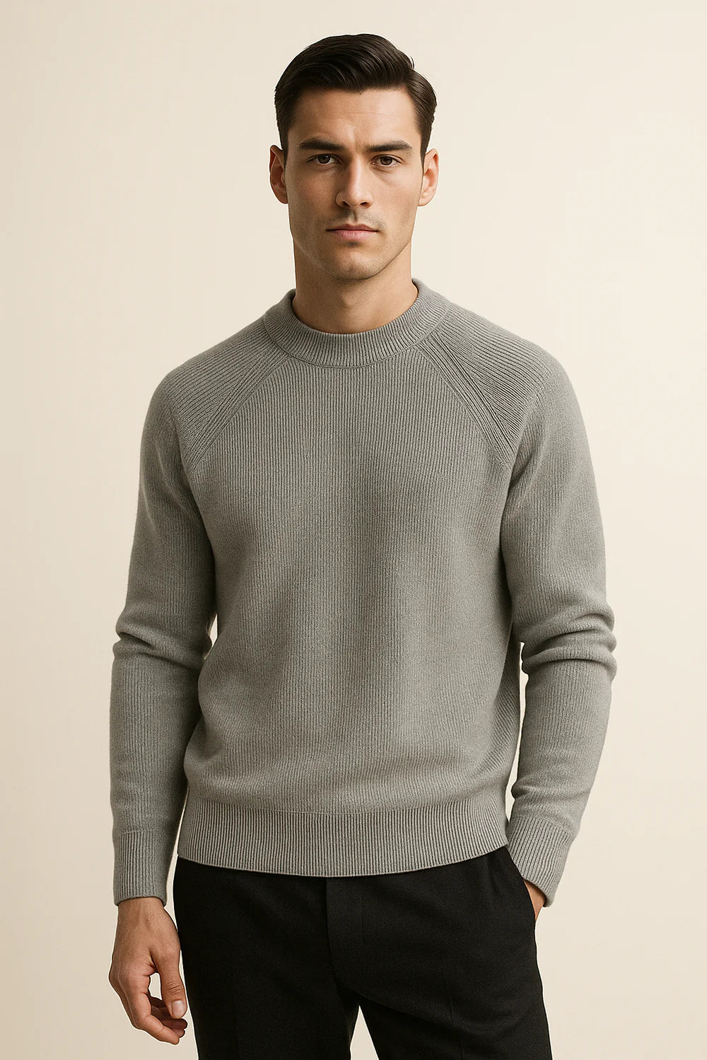 Sarole Wool Crewneck Grey