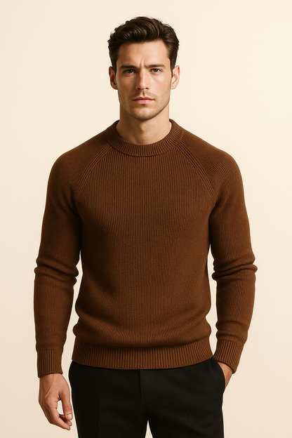 Sarole Wool Crewneck Brown