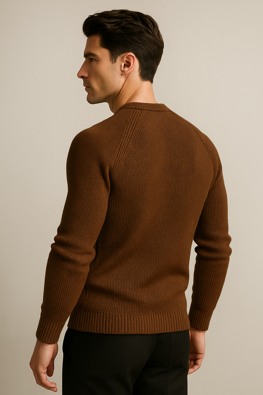 Sarole Wool Crewneck Brown