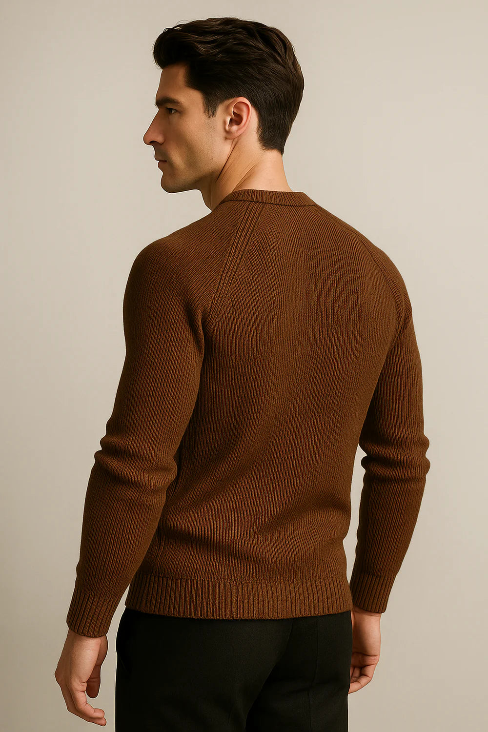Sarole Wool Crewneck Brown