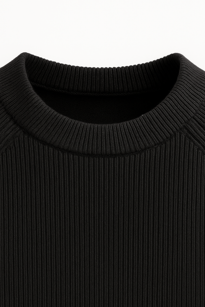 Sarole Wool Crewneck Black