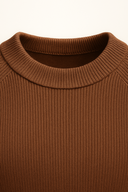 Sarole Wool Crewneck Brown